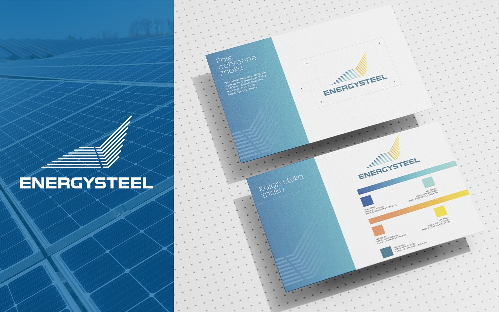 EnergySteel — Identyfikacja wizualna, realizacja 2024