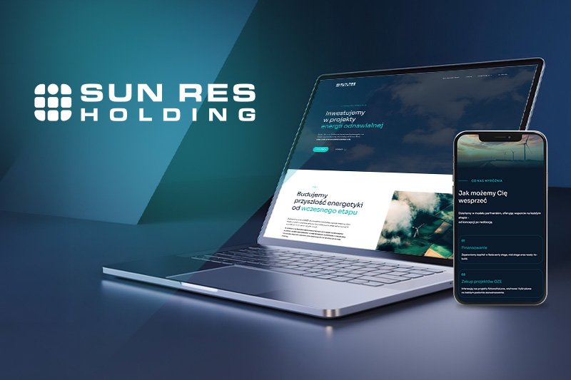 Sun Res Holding — identyfikacja wizualna, projekt logo i systemu graficznego