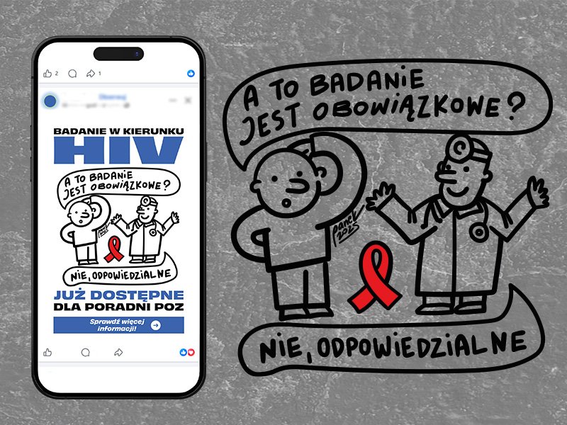 Wydział Zdrowia UMWZ — ulotka edukacyjna HIV — zdjęcie 3