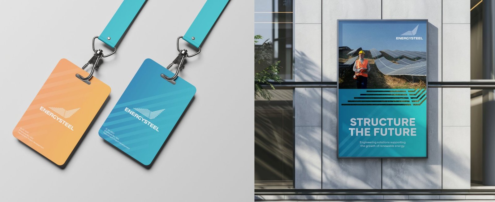 EnergySteel, identyfikatory i plakat